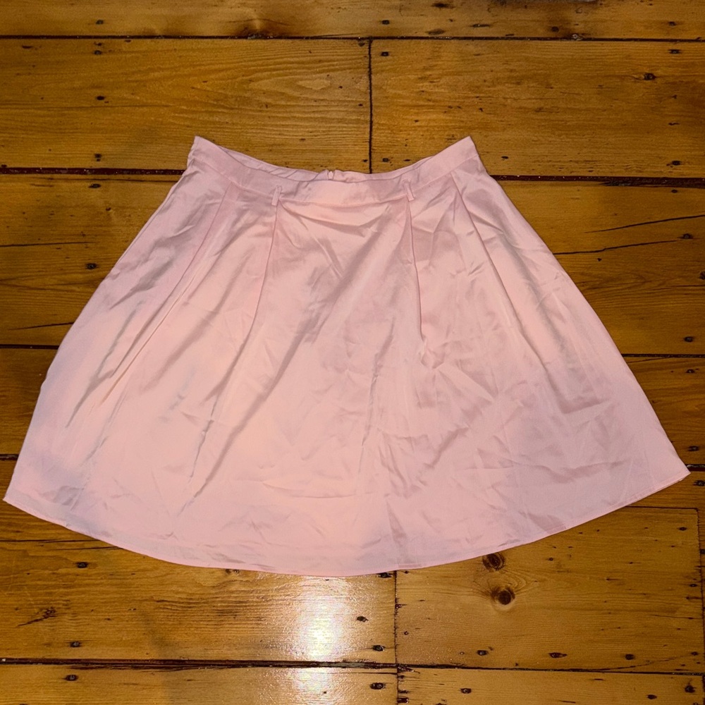 Light Pink A-Line Skirt